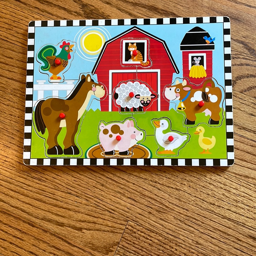 Wooden Farm Puzzle